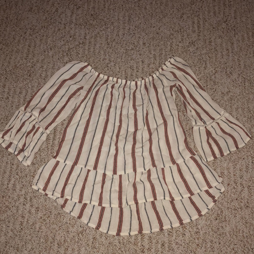 Off the shoulder shirt